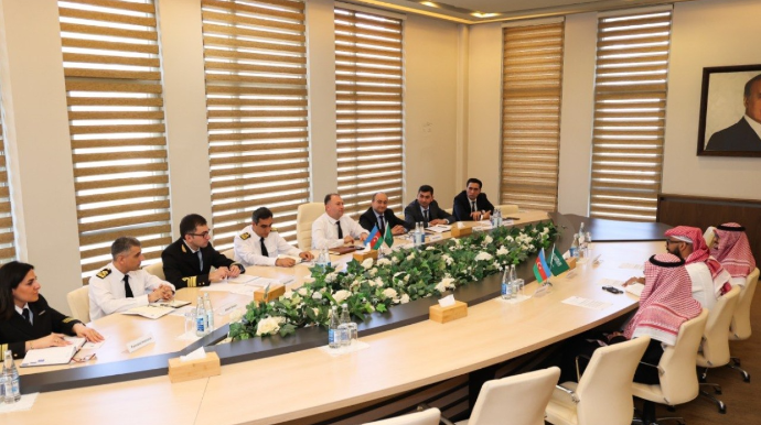DDLA-da Səudiyyə Ərəbistanı Krallığının nümayəndə heyəti ilə görüş keçirilib - FOTOLAR 