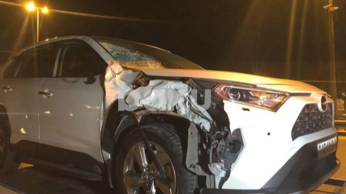 Aeroport şossesində yolu keçən piyadanı avtomobil vurub öldürdü - FOTO 