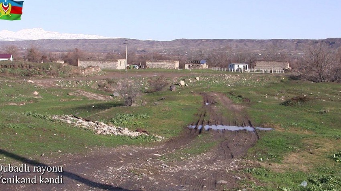 Qubadlının Yenikənd  kəndindən görüntülər  - VİDEO