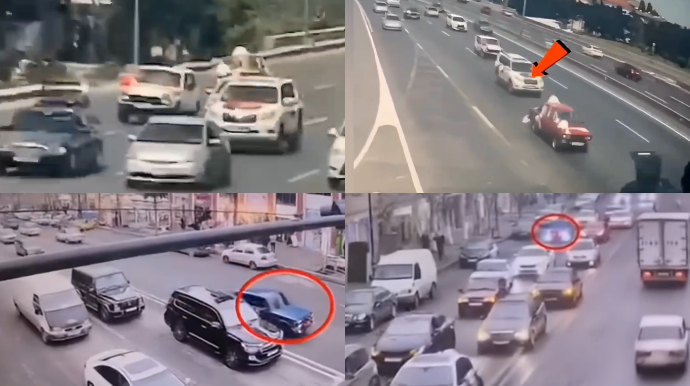 Дорожная полиция Азербайджана обратилась к участникам свадебных кортежей - ВИДЕО