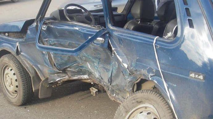 Qubada "Shachman" "Niva" ilə toqquşub - xəsarət alanlar var 