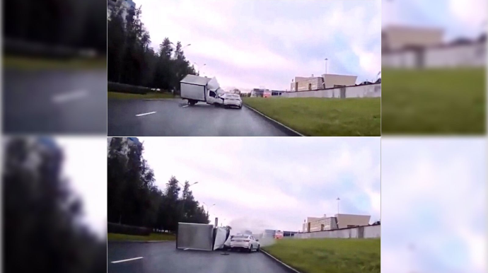 Hallı sürücü ölümlə nəticələnən qəzaya səbəb oldu - VİDEO