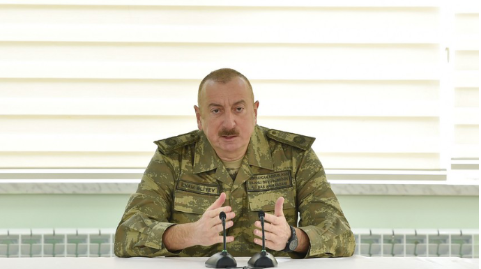 Prezident: "Azərbaycan Ordusu bir çox yaşayış məntəqələrini düşməndən azad edib” 