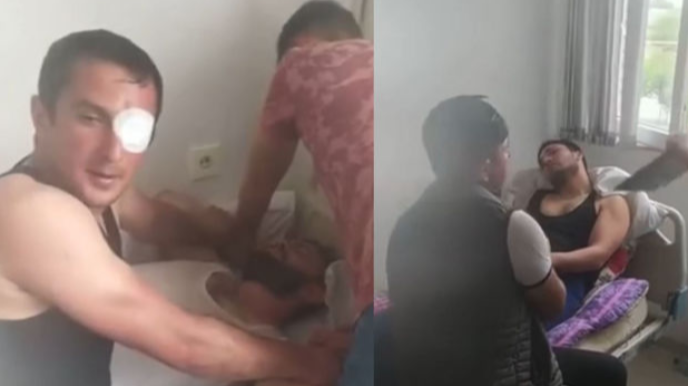 Tovuz xəstəxanasında biabırçılıq: Xəstə qazilərimizə kömək edən olmadı - VİDEO