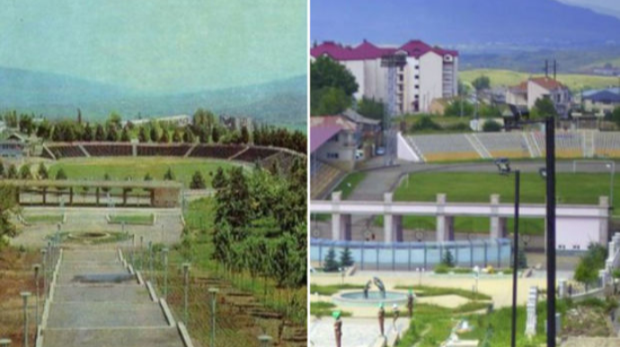 Xankəndi stadionundan ƏN SON GÖRÜNTÜLƏR   - FOTO