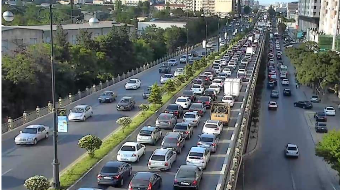 BNA-dan küçələrdəki sıxlıq barədə XƏBƏRDARLIQ - FOTO