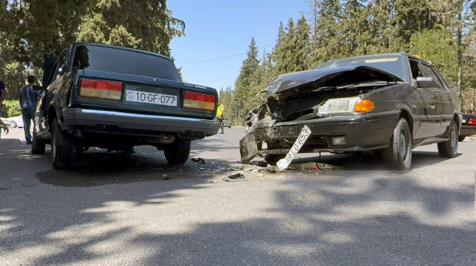 Ucarda yol qəzasında 3 nəfər xəsarət alıb - FOTO 