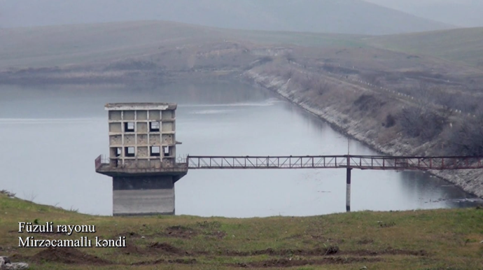 Füzulinin Mirzəcamallı  kəndindən görüntülər - VİDEO - FOTO