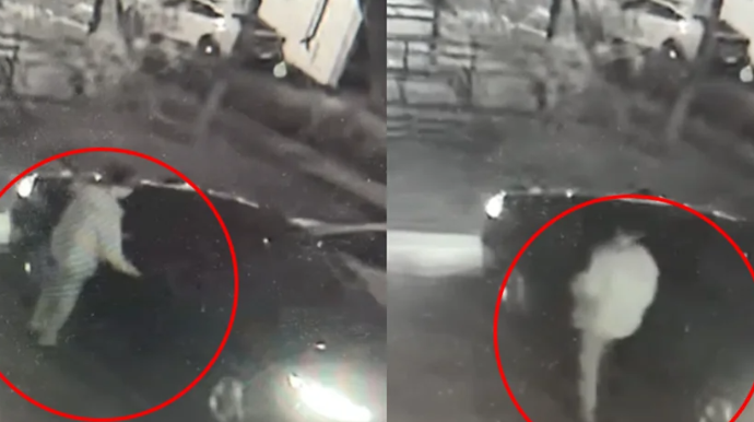Bakıda kişi maşında yatdı, telefonu oğurlandı - ANBAAN VİDEO 