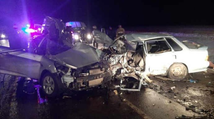 Rusiyada baş vermiş avtoqəzada 6 nəfər ölüb