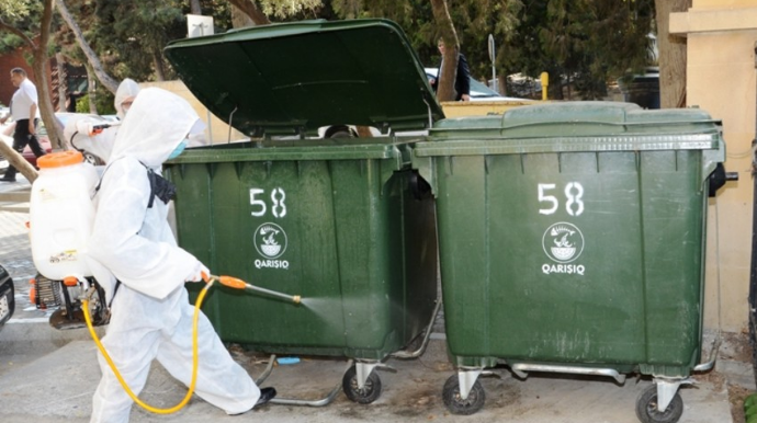 Bakıda pandemiyaya qarşı dezinfeksiya həftəsi  elan edilib - FOTO