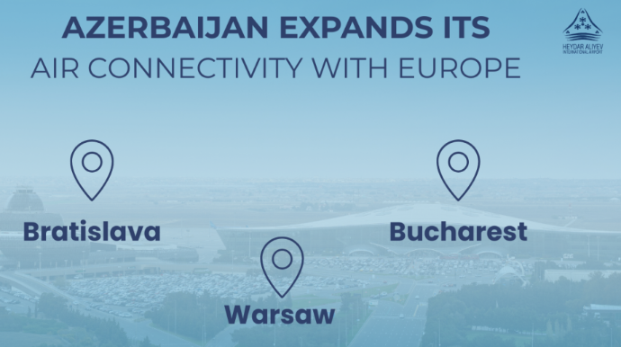 Запускаются прямые авиарейсы Баку–Братислава 