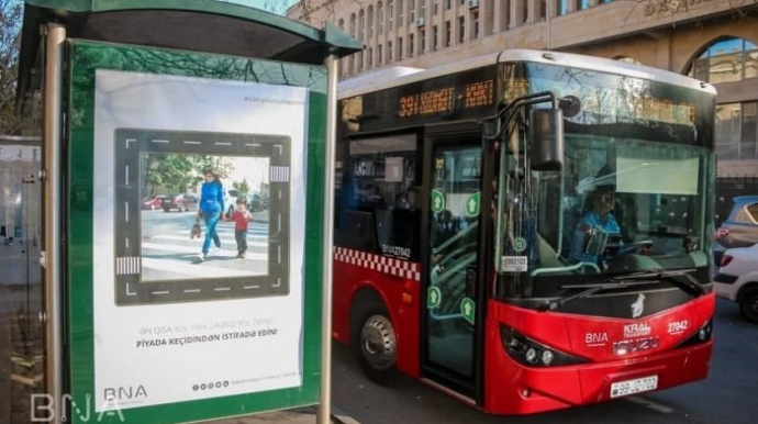 Bakıda iki müntəzəm marşrutun hərəkət sxemi dəyişdirilir