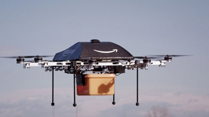 “Amazon” malların çatdırılmasında dronlardan istifadə edəcək 