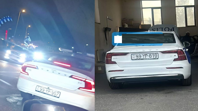 Yol polisi daha təhlükəsiz avtomobilə keçdi - VOLVO S90   - FOTO