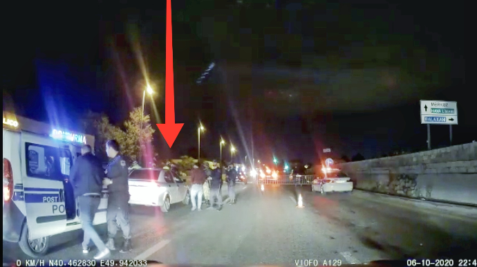 Сбежавшего от полиции в Баку водителя поймали так: Событие, как в кино   - ВИДЕО