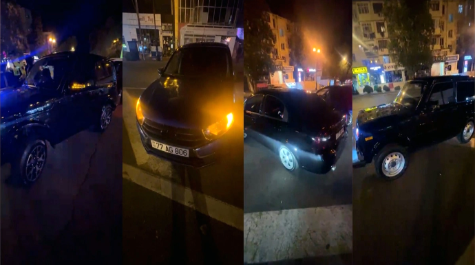 Ночной рейд в Насиминском районе: 9 нарушителей лишились автомобилей - ВИДЕО 