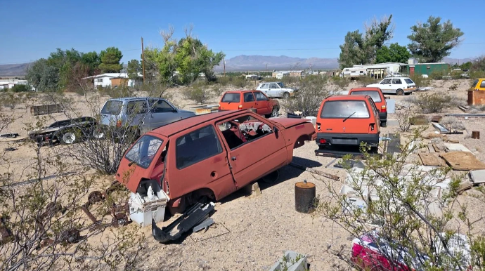 В США нашли кладбище автомобилей "Ока" - ФОТО