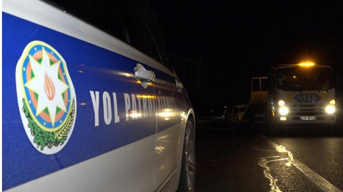 Yevlax-Bərdə avtomobil yolunda yol qəzası olub, xəsarət alanlar var