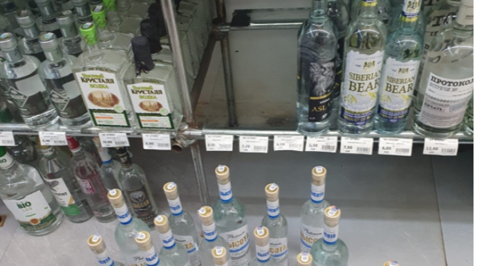 Saxta araq məhsulları aşkarlanıb - FOTO