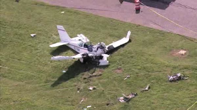 Три человека погибли в США при крушении одномоторного самолета