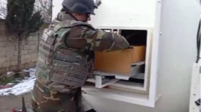 Abşeron rayonunda sursat aşkarlanıb  - VİDEO