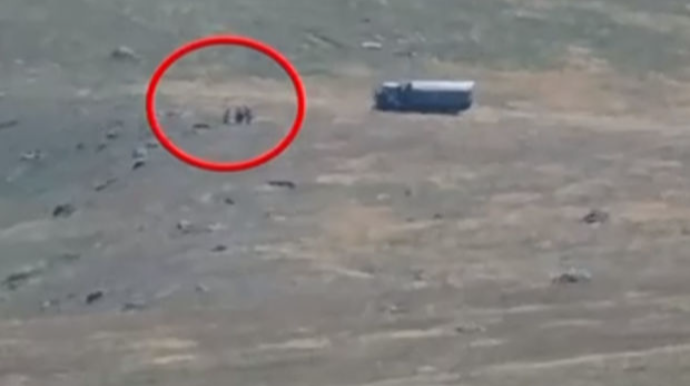 Ermənistanın cidanı çuvalda gizlətmək cəhdi: Diversantın saxlanma görüntüsü yalan çıxdı - VİDEO 