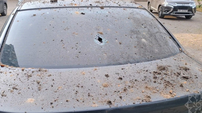 Kiyevə atılan “İskəndər”in qəlpələri səfirliyimizin binasına düşdü - FOTO - YENİLƏNİB