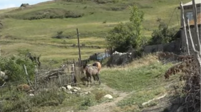 Qubada yol problemi: Sakinlər çətinliklərlə üzləşirlər - VİDEO