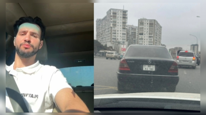 "Neftçi" futbol klubunun məşqçisinin maşınını vurub qaçan SÜRÜCÜ TAPILDI - VİDEO