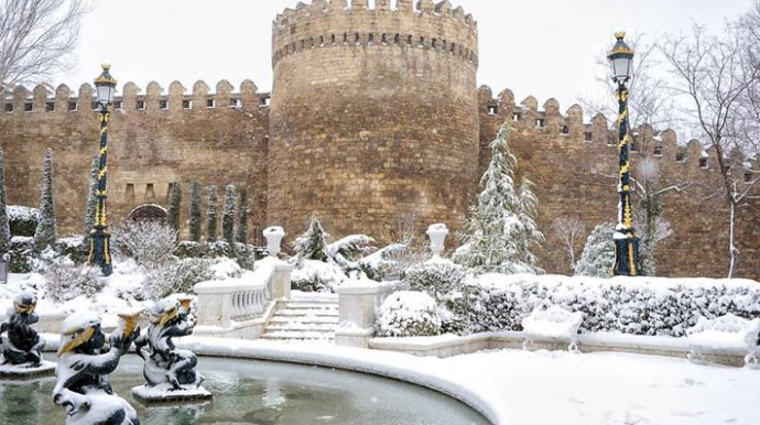 Bakıya qar yağır - Faktiki hava 