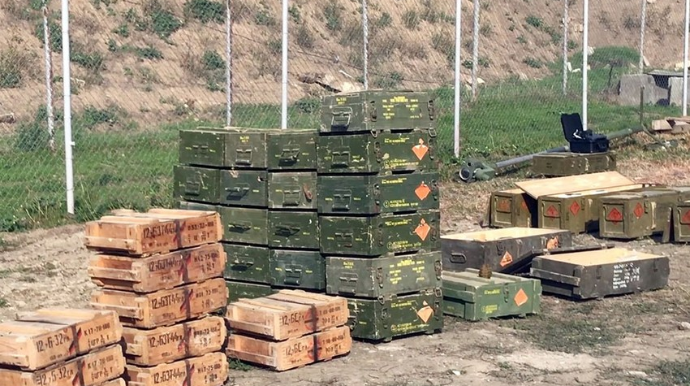 Xocavənddə silah-sursat müsadirə edilib   - VİDEO