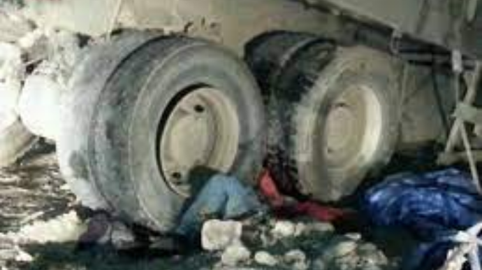 Bakıda fəhlə yük maşınının təkərinin altında qalaraq ölüb 