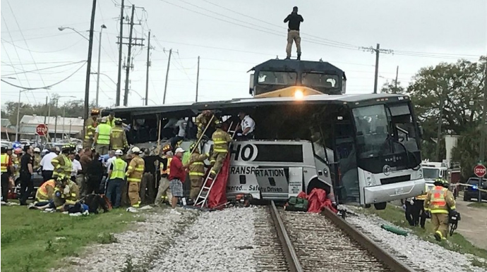 Misirdə qatarla avtobusun toqquşması nəticəsində 4 nəfər ölüb, 26 nəfər yaralanıb