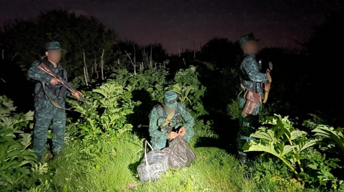 Предотвращена контрабанда более 10 кг марихуаны из Ирана в Азербайджан - ФОТО