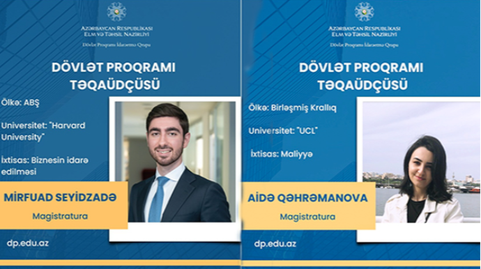 Onlar dünyanın ən nüfuzlu universitetlərinə  təqaüd qazandı   - FOTO