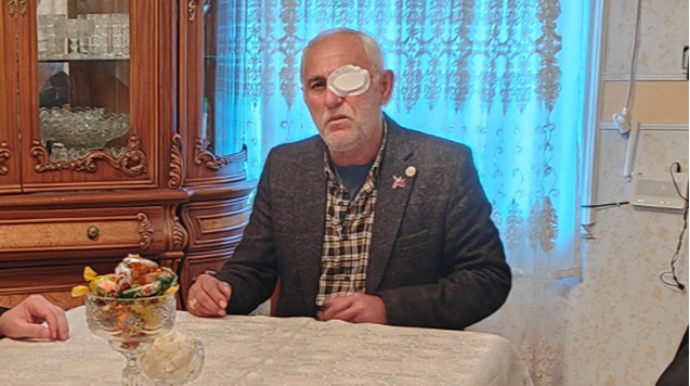 Şəhid atası torpağının əlindən alındığını deyir - FOTO