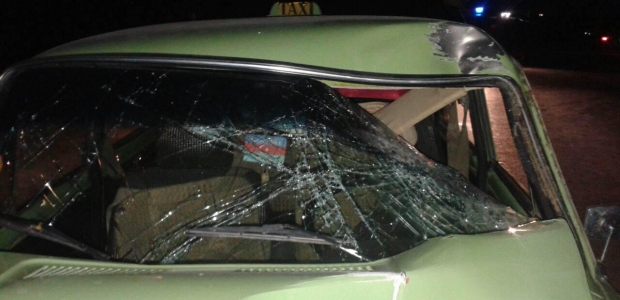 Maşın 15 yaşlı atlını vurdu - at öldü, sürücü yaralandı - VİDEO