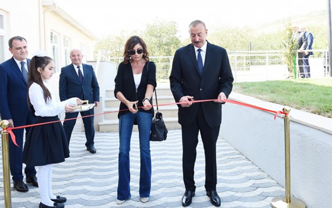 Prezidentlə xanımı Şamaxı və İsmayıllıda oldu - FOTOLAR