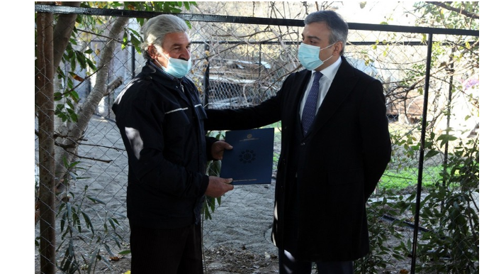 Daha 43 şəhid ailəsi və Qarabağ müharibəsi əlilinə evlər verildi  - FOTO