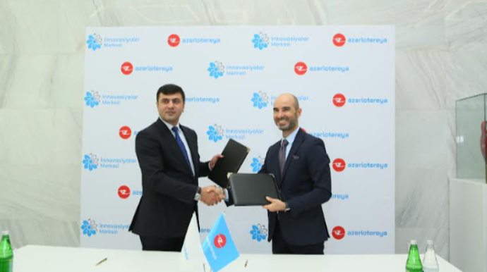 “İnnovasiyalar Mərkəzi” ilə "Azərlotereya" ASC arasında memorandum imzalanıb   - FOTO