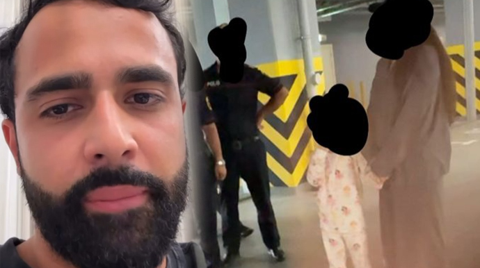 Hüseynin evinə hücum edən qadın saxlanıldı