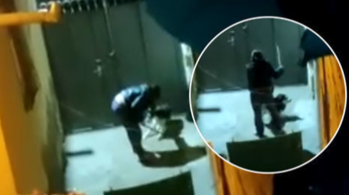 Binəqədidə iti döyən şəxs cərimələnib - VİDEO 