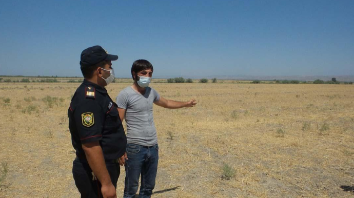 Kürdəmirdə mal-qara oğurlayan şəxs saxlanıldı - FOTO 