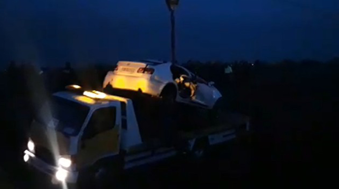 Toya gedirdilər, avtomobilləri kanala düşdü - Ölən və yaralananlar var 