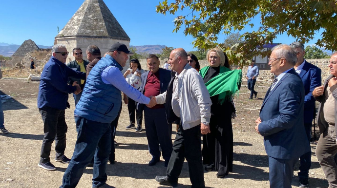 Ağdamlılar növbəti dəfə doğma yurdlarəna səfər ediblər