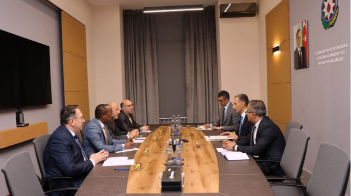 Azərbaycan ilə Ümumdünya Poçt İttifaqı arasında fikir mübadiləsi aparılıb - FOTO 