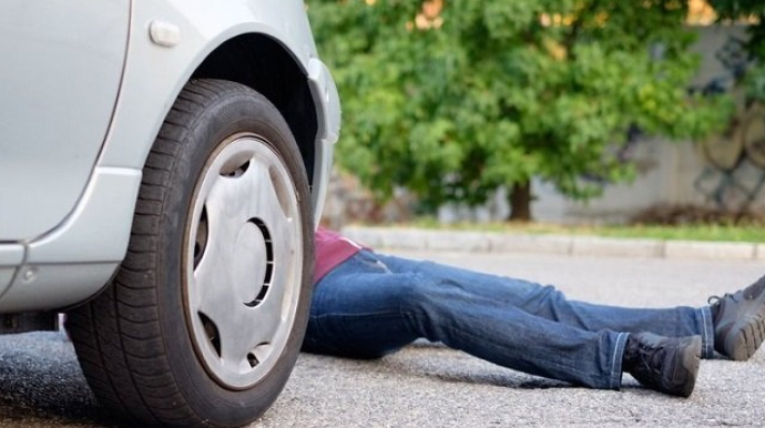 Tovuzda piyadanı maşın vurdu    