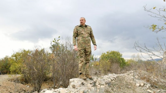 Prezident:  ​"Bütün binaları, su elektrik stansiyalarını, hamısını dağıdıblar"  - VİDEO