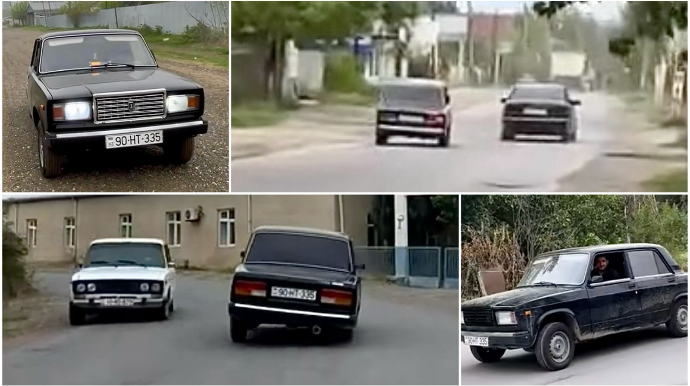Ağdamda “şou” göstərib videolarını “TikTok”da yayan “avtoş” sürücü - 90-HT-335    - VİDEO